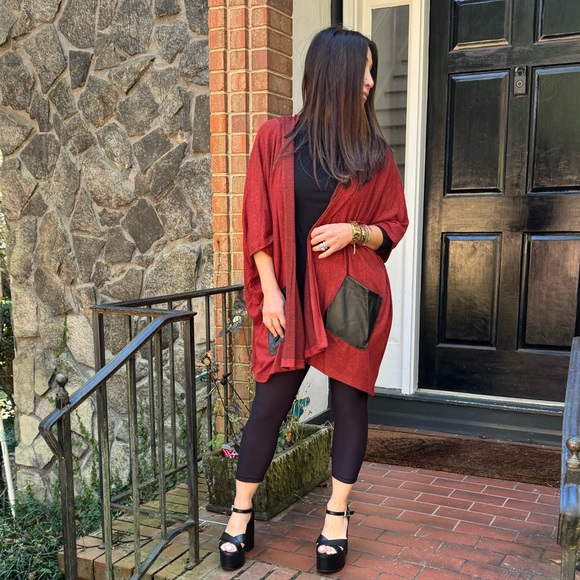 ShopEvelynne Sweaters - 29 Boho Hooded Poncho Cardigan with pockets